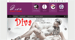 Desktop Screenshot of divacentre.com